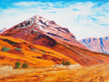 Montagnes de lumière, peinture de Jules Morissette